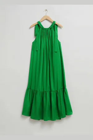 & OTHER STORIES Ärmelloses Midikleid Mit Raffungen - , 32