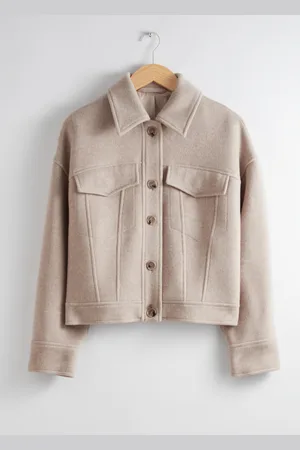 & OTHER STORIES Wolljacke Mit Kragen - , XS