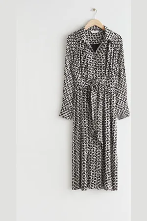 & OTHER STORIES Bedrucktes Midikleid Mit Kragen - , 32