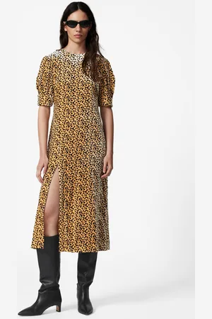 & OTHER STORIES Geschlitztes Midikleid Aus Samt - , 32