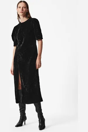 & OTHER STORIES Geschlitztes Midikleid Aus Samt - , 32