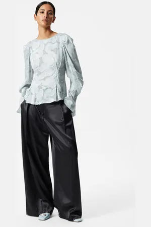 & OTHER STORIES Jacquard-Bluse Aus Seiden-Mix - , 32