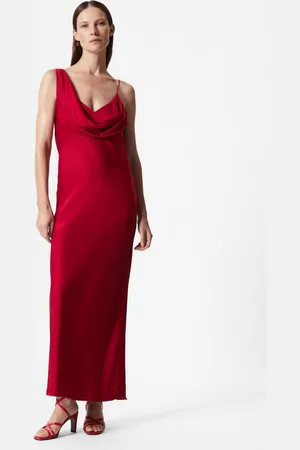 & OTHER STORIES Asymmetrisches Midikleid Mit Wasserfallausschnitt - , 32
