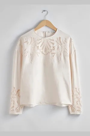 & OTHER STORIES Bluse Mit Lochstickerei - , 32