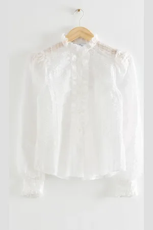 & OTHER STORIES Strukturbluse Mit Rüschendetails - , 32
