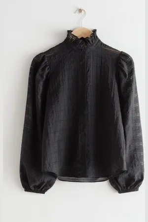 & OTHER STORIES Strukturbluse Mit Rüschenkragen - , 32