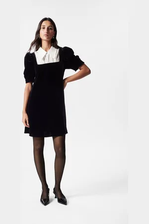 & OTHER STORIES Samt-Minikleid Mit Kragen - , 32
