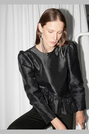 & OTHER STORIES Asymmetrische Bluse Mit Schößchen Und Rüschen - , 32