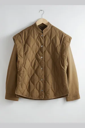 & OTHER STORIES Steppjacke Mit Breiter Schulterpartie - , XS