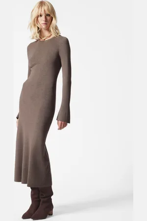& OTHER STORIES Midi-Strickkleid Mit Ausgestellten Ärmeln - , XS