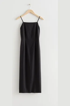 & OTHER STORIES Enges Midikleid Mit Trägern - , 32