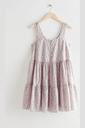 & OTHER STORIES Locker Geschnittenes, Gerafftes Minikleid - , XS