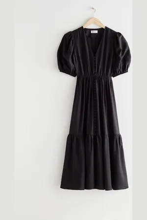 & OTHER STORIES Maxikleid Mit Puffärmeln - , 32
