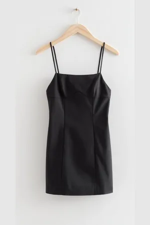 & OTHER STORIES Träger-Minikleid Mit Eckigem Ausschnitt - , 32