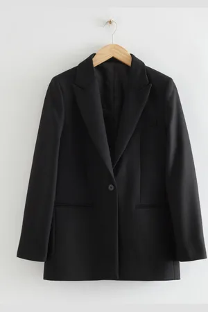 & OTHER STORIES Einreihiger Wollblazer - , 32
