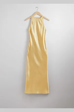 & OTHER STORIES Schmales Midikleid Aus Satin - , 32