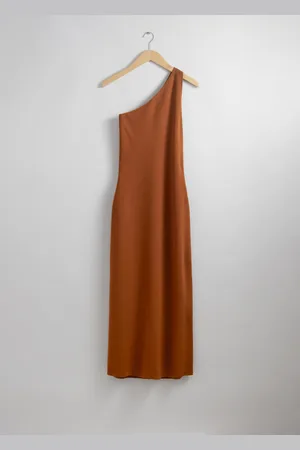 & OTHER STORIES One-Shoulder-Midikleid - , XS
