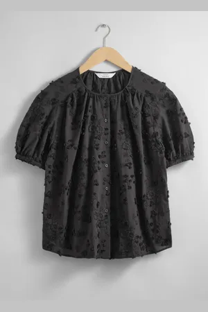 & OTHER STORIES Oversized-Bluse Mit Puffärmeln - , 32