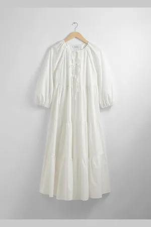 & OTHER STORIES Gestuftes Midikleid Mit Bindedetail - , XS