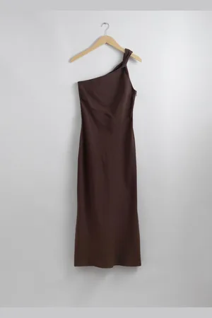 & OTHER STORIES One-Shoulder-Midikleid - , 32