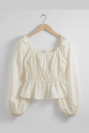 & OTHER STORIES Bluse Mit Raffungen - , 32