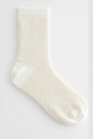& OTHER STORIES Lurexsocken Mit Wabenmuster - , 36/38