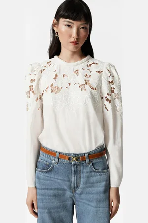 & OTHER STORIES Bestickte Bluse Mit Puffärmeln - , 32