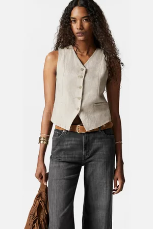 & OTHER STORIES Elegante Leinenweste - , 32