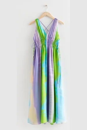 & OTHER STORIES Bedrucktes Maxikleid Aus Seide - , XS