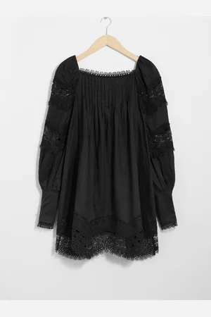 & OTHER STORIES Minikleid Mit Spitzenbesatz - , 32