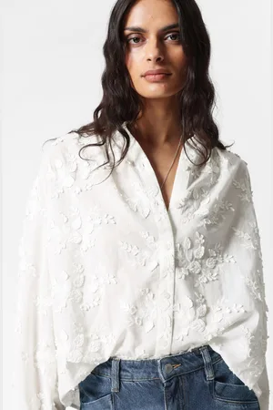 & OTHER STORIES Voluminöse Bluse Mit Blumenapplikation - , 32