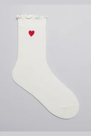 & OTHER STORIES Bestickte Rüschensocken - , 36/38