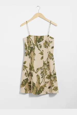 & OTHER STORIES Mini-Leinenkleid Mit Schmalen Trägern - , 32