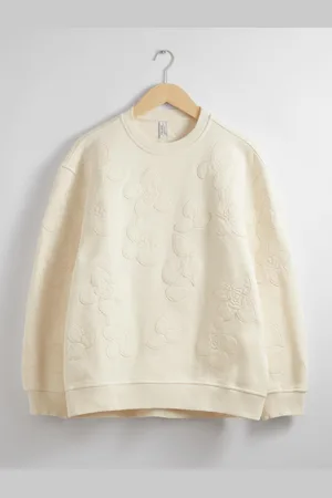 & OTHER STORIES Florales Jacquard-Sweatshirt - , XS