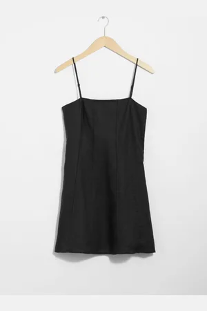 & OTHER STORIES Mini-Leinenkleid Mit Schmalen Trägern - , 32