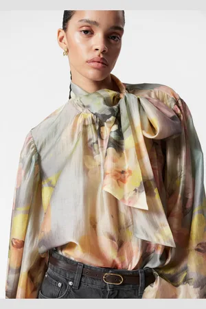 & OTHER STORIES Bluse Mit Puffärmeln Und Schleifendetail - , XS