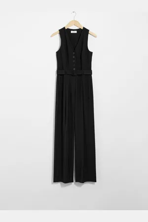 & OTHER STORIES Ärmelloser Jumpsuit Mit Knopfleiste - , 32