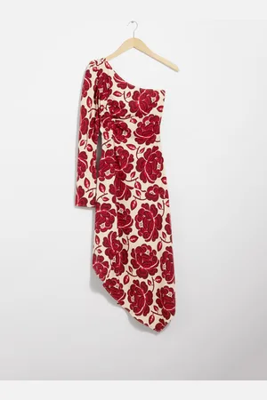 & OTHER STORIES Asymmetrisches One-Shoulder-Midikleid - , 32