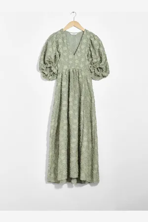 & OTHER STORIES Maxikleid Mit Puffärmeln - , 32