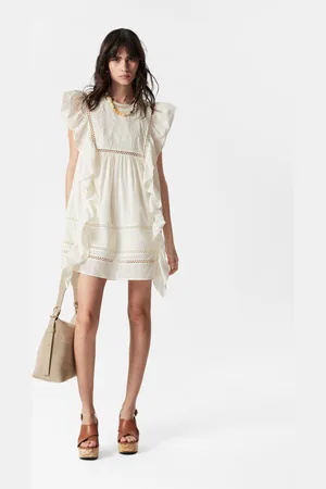 & OTHER STORIES Besticktes Minikleid Mit Rüschen - , 32