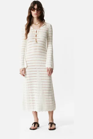 & OTHER STORIES Midi-Strickkleid Mit Wellenkanten - , XS