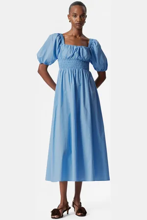 & OTHER STORIES Midikleid Mit Puffärmeln - , 32