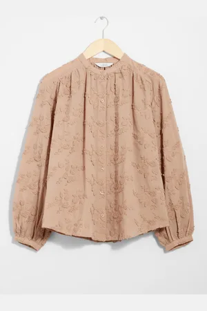 & OTHER STORIES Voluminöse Bluse Mit Blumenapplikation - , 32