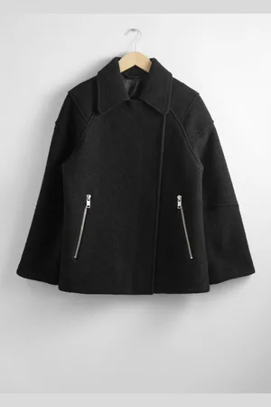 & OTHER STORIES Wolljacke Im Bikerstil - , XS