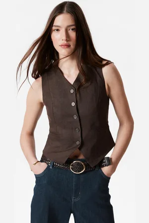 & OTHER STORIES Elegante Leinenweste - , 32