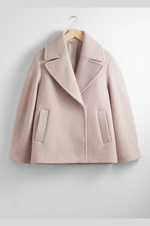 & OTHER STORIES Zweireihige Wolljacke - , XS