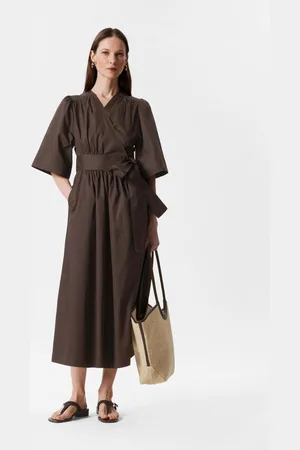 & OTHER STORIES Midi-Wickelkleid - , XS