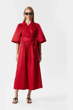 & OTHER STORIES Midi-Wickelkleid - , XS