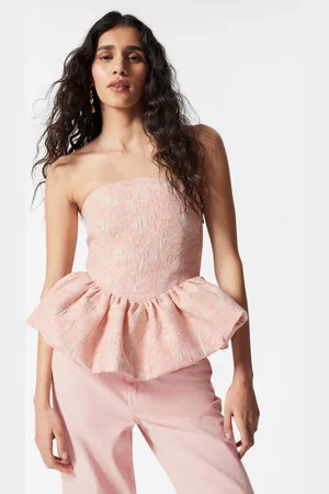 & OTHER STORIES Bandeau-Oberteil Mit Schößchen - , 32