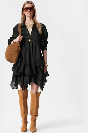 & OTHER STORIES Minikleid Aus Ramie Mit Rüschen - , XS